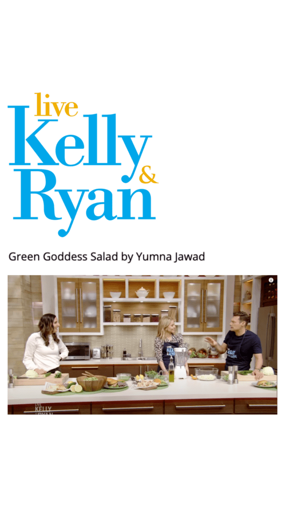 Press Mention, Yumna Jawad, Live with Kelly & Ryan